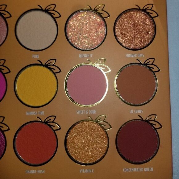 Be Bella Cosmetics - Orange Squeeze Eyeshadow Palette - Picture 11 of 11